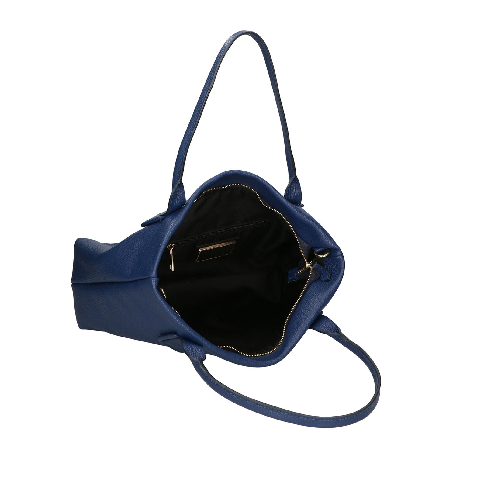 Borsa a spalla da donna - Modello Lorena - Vera pelle - 39.0 x 26.0 x 11.0 cm