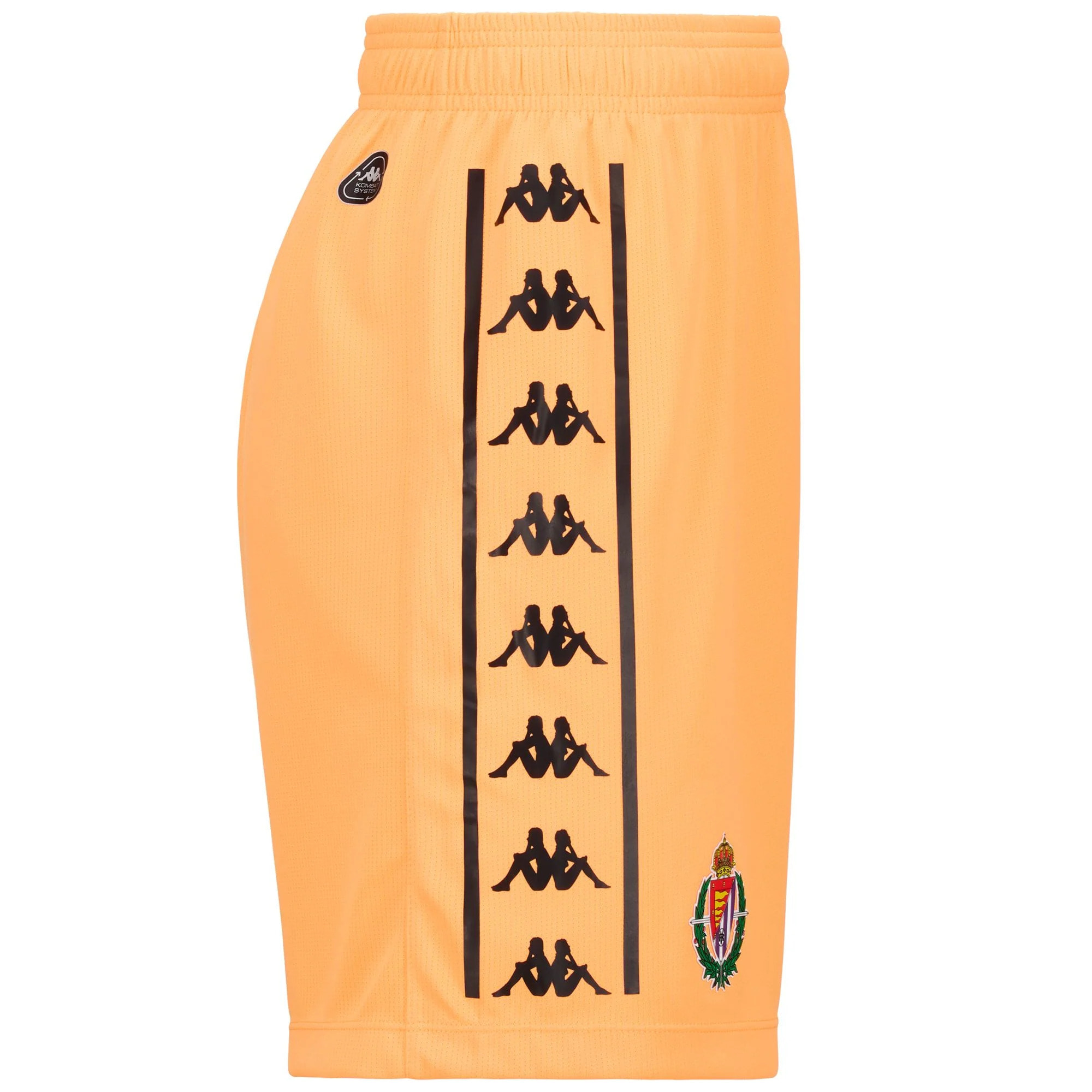 Pantaloni Corti Kappa Uomo Kombat Ryder Valladolid Giallo