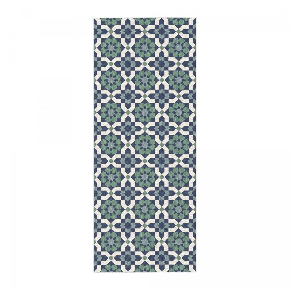 Tapis extérieur tissé kilim rectangle LERU