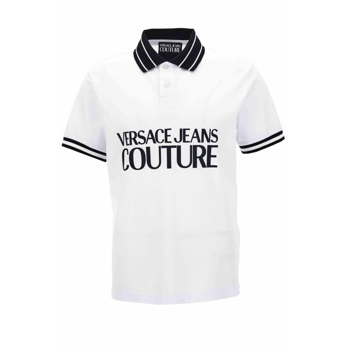 Versace Jeans Couture Camisa de polo de algodón con logo de Versace Jeans Couture.