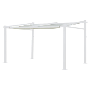 Toile pour pergola murale 3 × 4m FRÉJUS beige