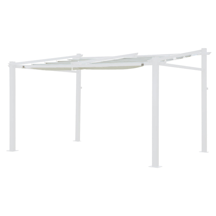 Toile pour pergola murale 3 × 4m FRÉJUS beige