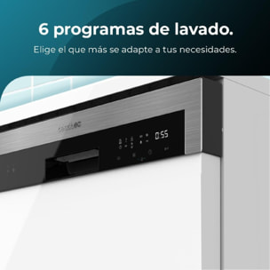 Cecotec Lavavajillas 60 CM Lavavajillas Bolero Aguazero 6500 C