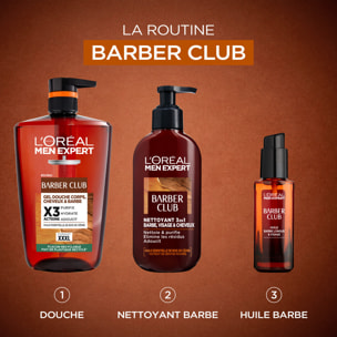 L'Oréal Paris Men Expert Barber Club Gel Douche 3 en 1 XXL 1L