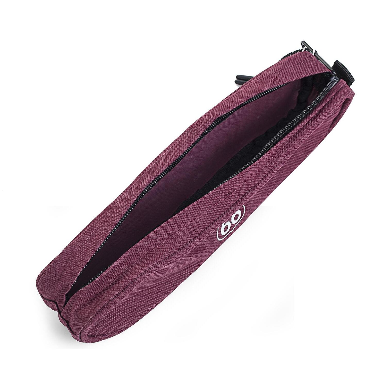 Estuche Escolar Route 66 North Carolina Granate