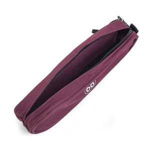 Estuche Escolar Route 66 North Carolina Granate