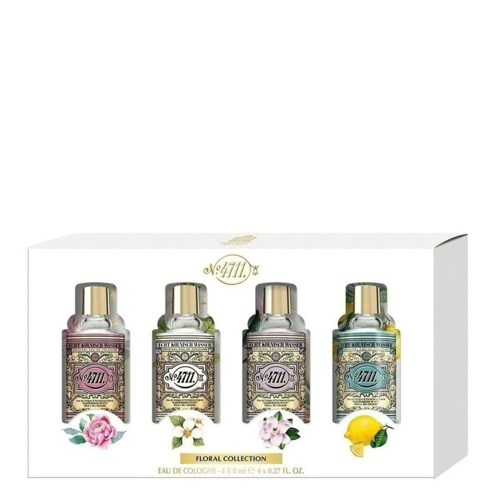 4711 Floral - Coffret Miniatures Eau de Cologne 4x8ml