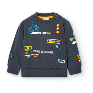 Sudadera felpa de bebé niño -BCI