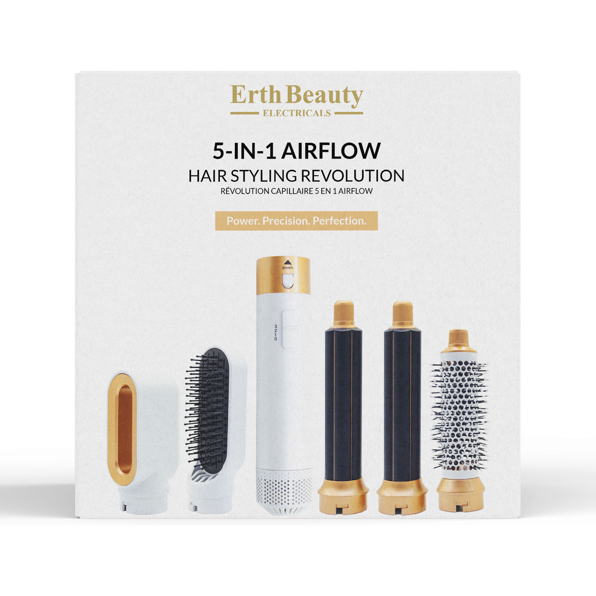 REVOLUCIÓN DEL PEINADO CON FLUJO DE AIRE 5 EN 1