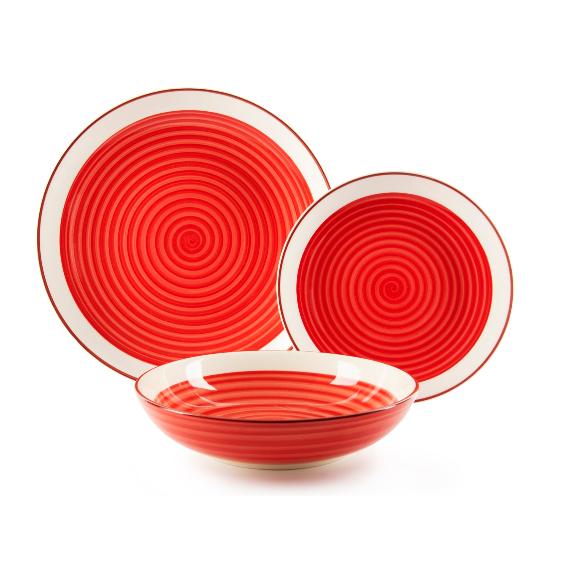 Servizio piatti 18 pezzi Excelsa – Old Italy, Ceramica Multicolore