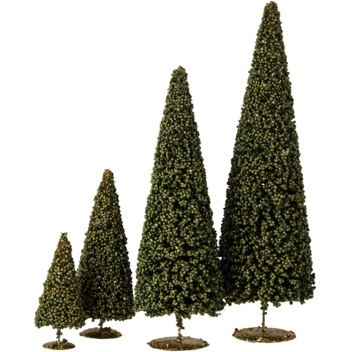 J-Line arbre baies - synthétique - vert mousse - large
