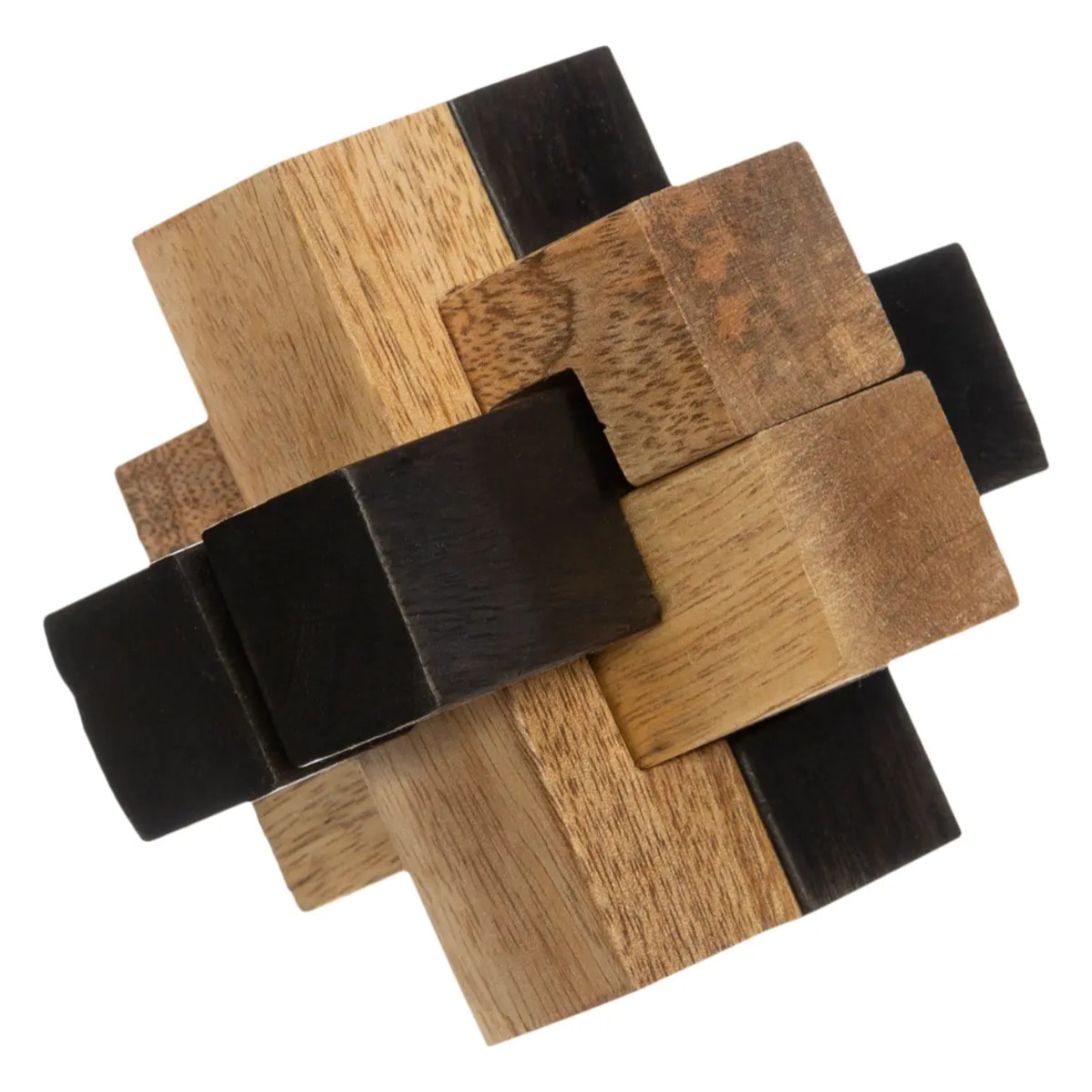 Casse - tête "Loft" - manguier - 7 - 5x7 - 5 cm