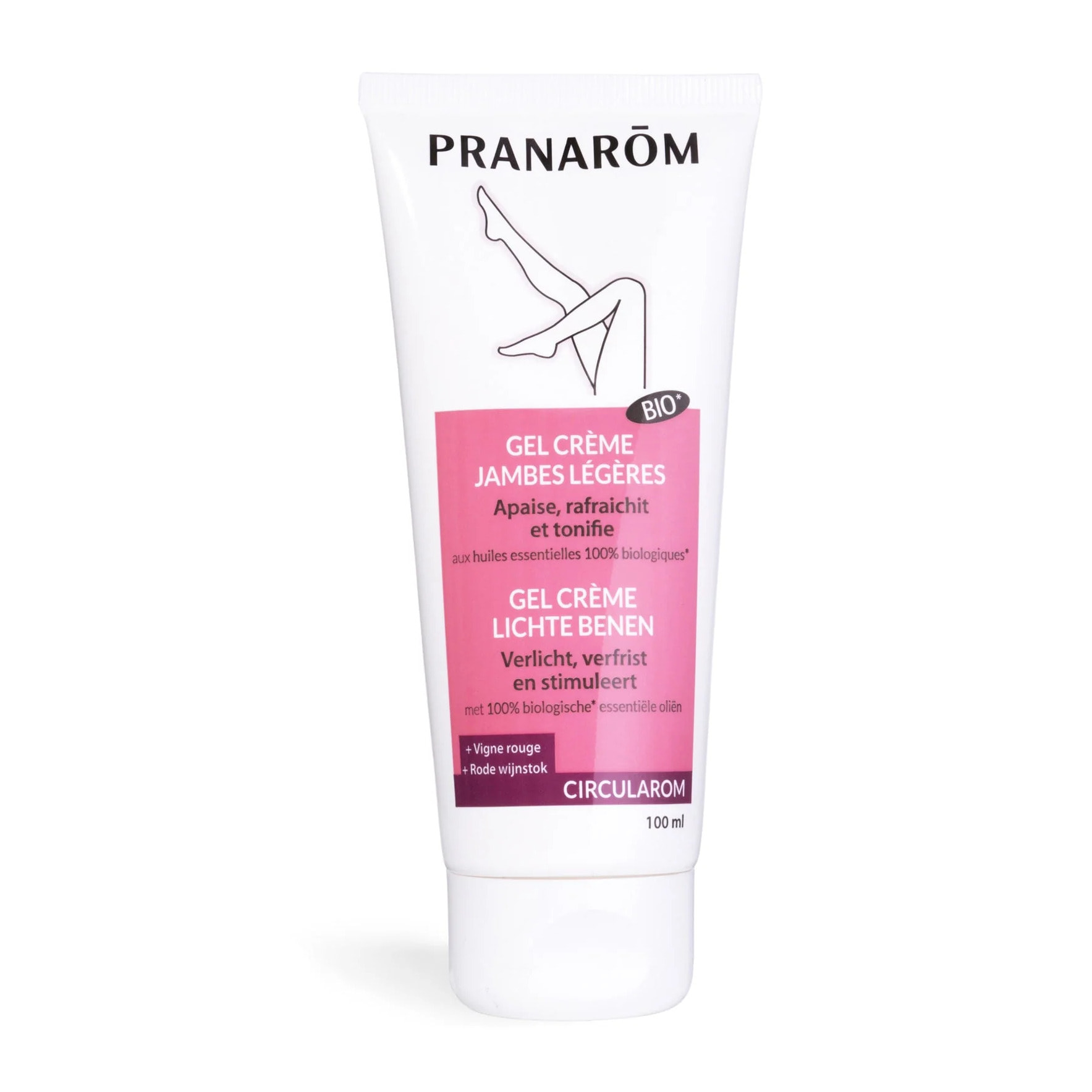 Pranarom - Gel crème - Jambes légères - Bio - 100 ml