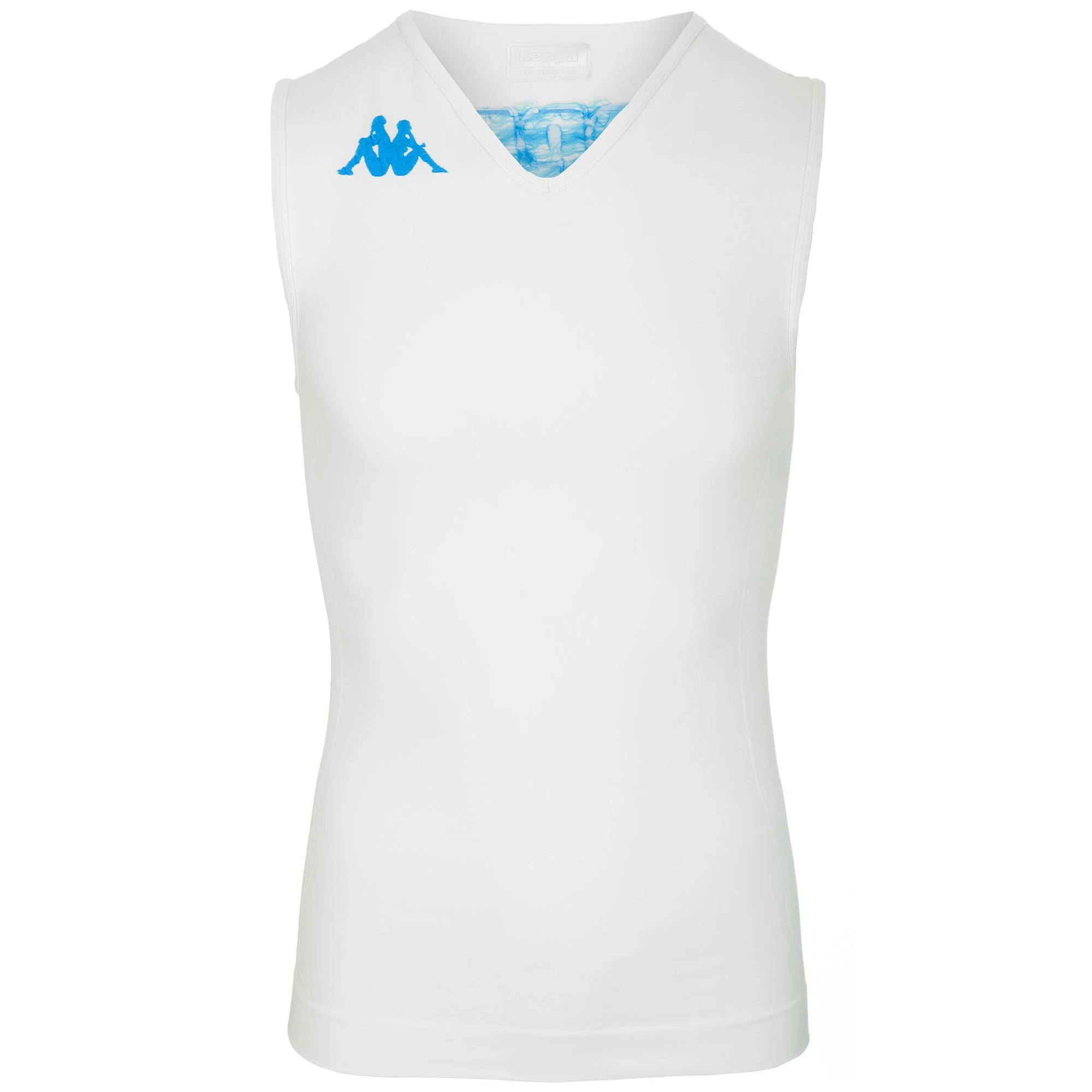 Kappa - Skin T-Shirts & Top Donna Bianco - KAPPA4SKIN KOMBAT NANKV