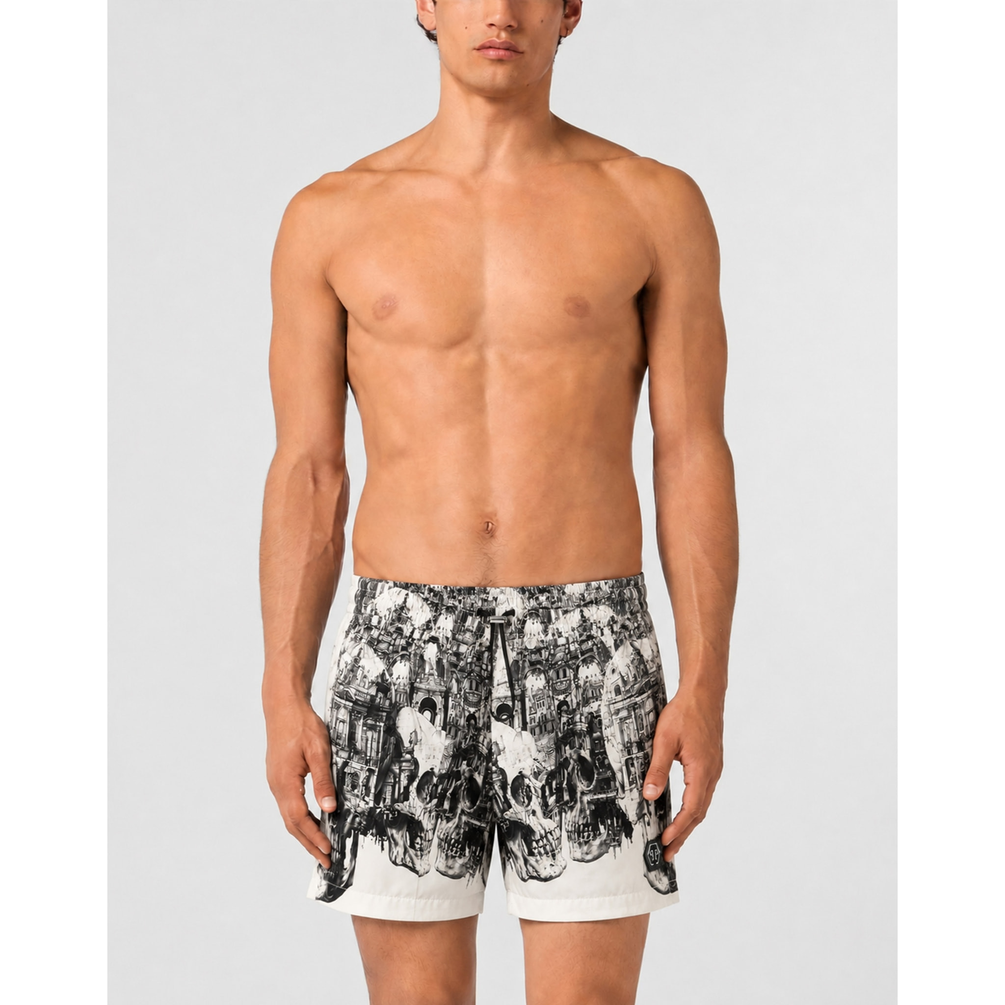 PHILIPP PLEIN Pantalones cortos SKULL