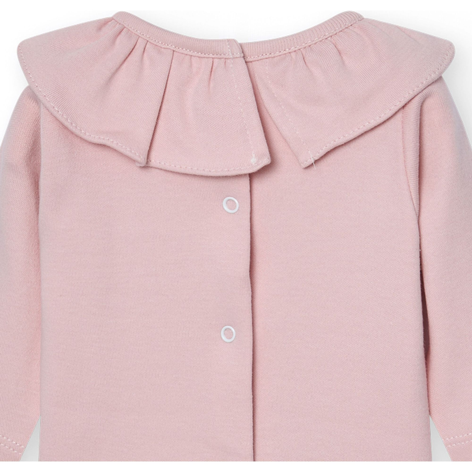 Body bebé manga larga cuello volante