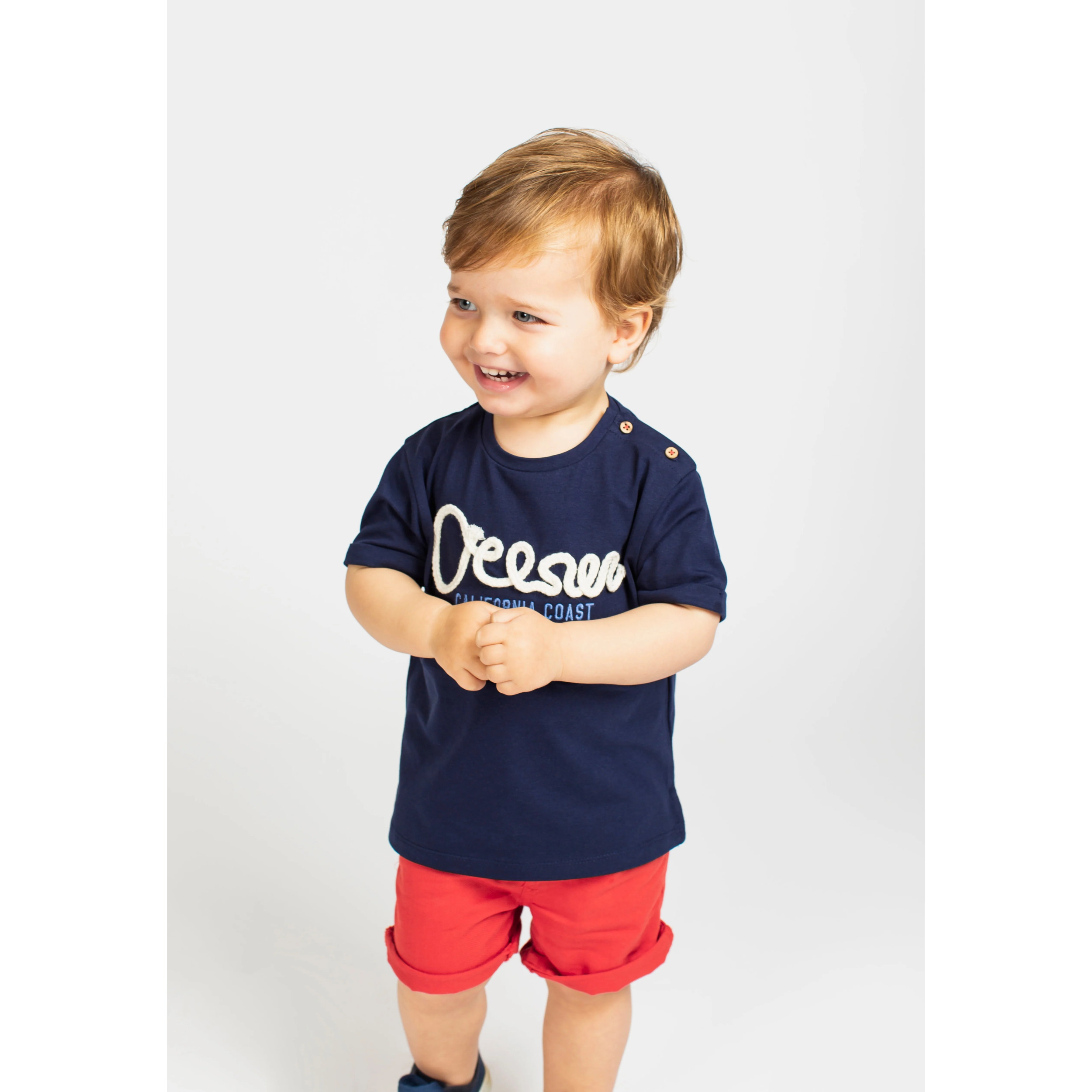 T-shirt Bebe Bleu Marine