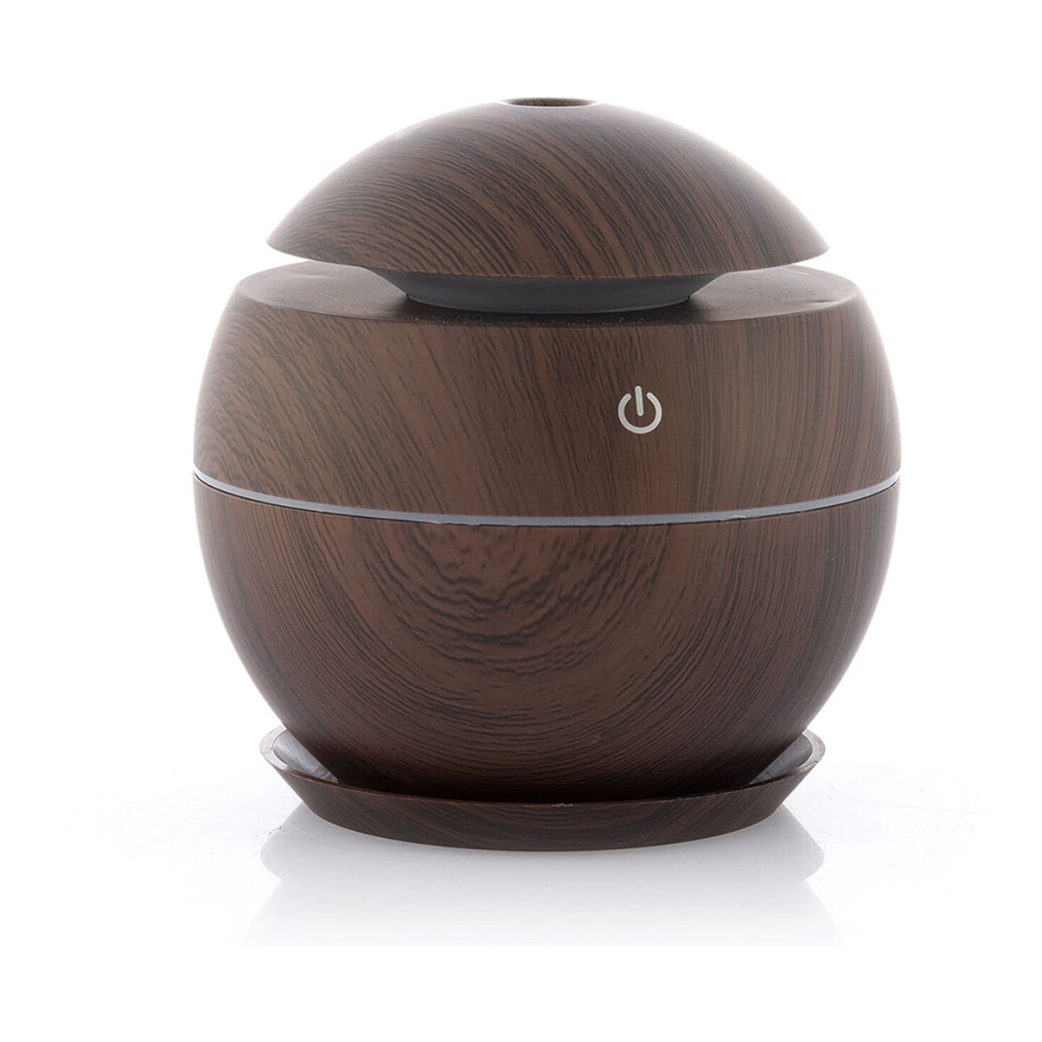 Mini Humidificador Difusor de Aromas Dark Walnut InnovaGoods