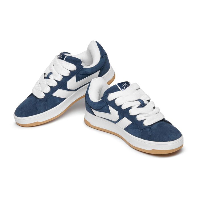 Kappa - Sneakers Uomo Donna Blu - Logo Marlon
