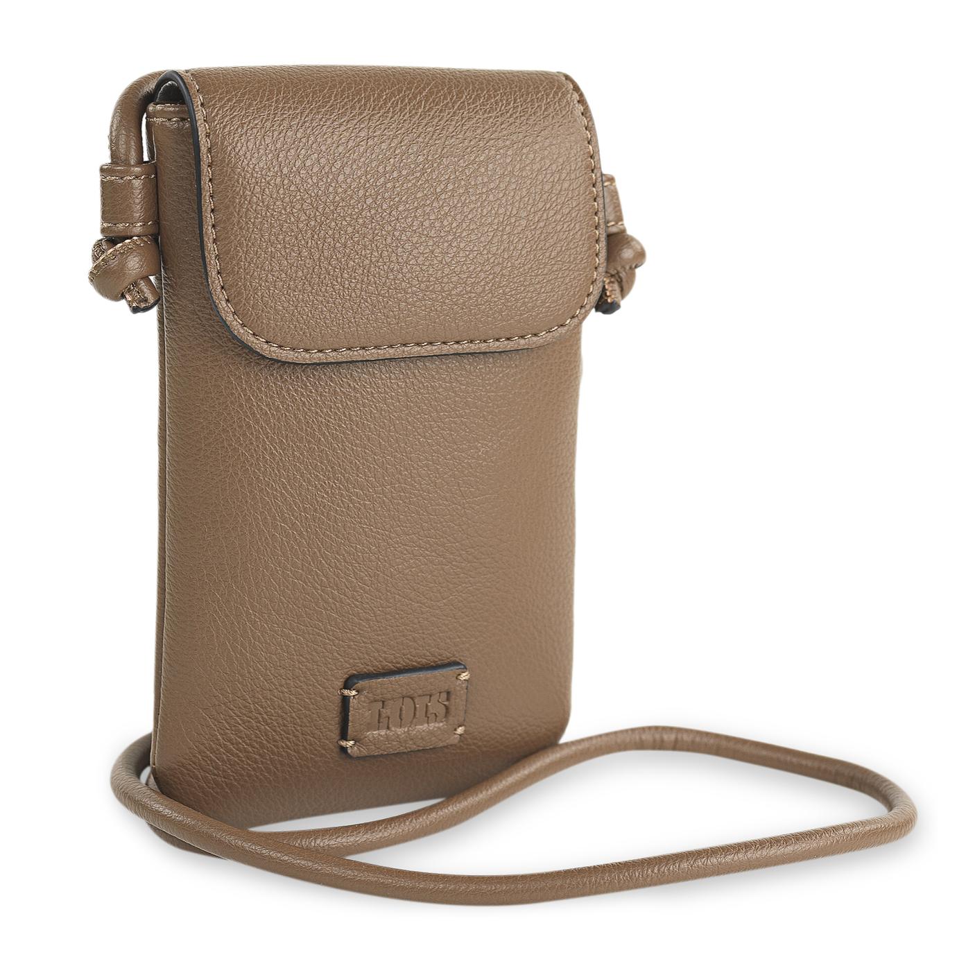 Minibolso Para Móvil Lois Keith Taupe