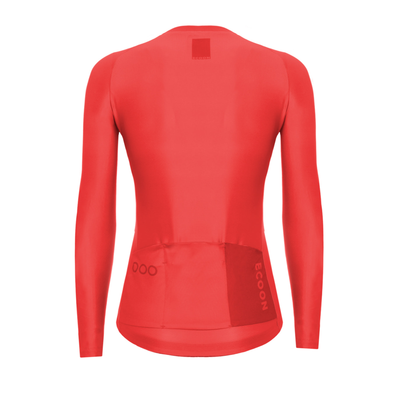 Maillot de manga larga ECOON modelo Tourmalet Women en color Rojo