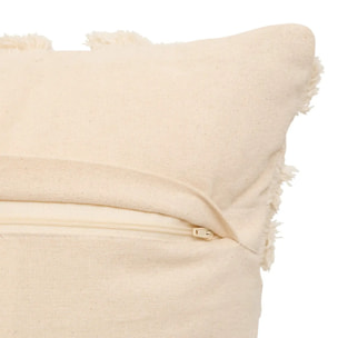 Coussin Hawki carré 40x40cm blanc