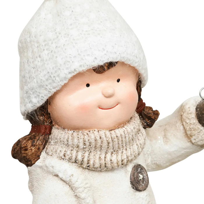 FILLE MGO BLANC H40