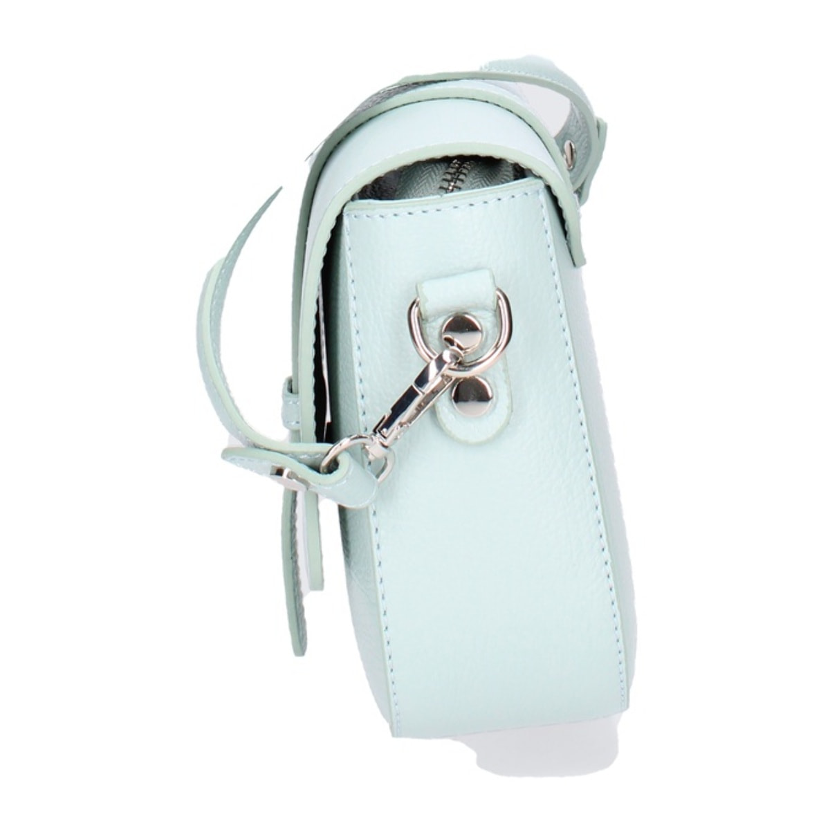 Borsa a tracolla da donna - Modello False - Vera pelle - 21.5 x 22.0 x 6.5 cm