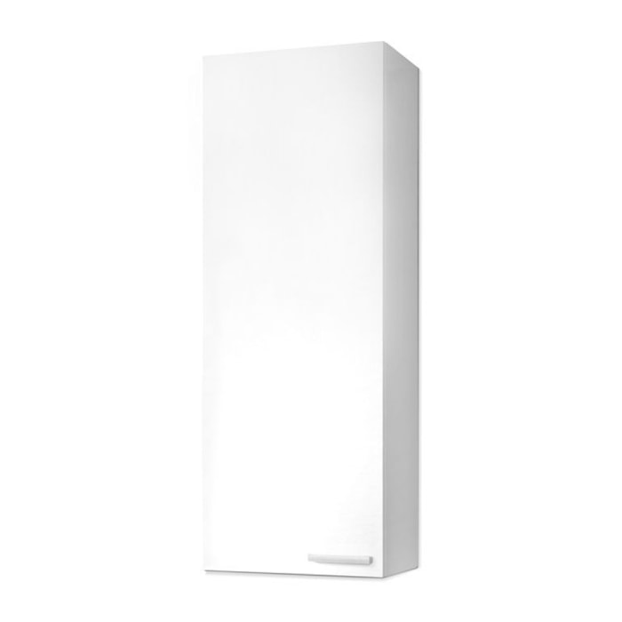 Columna de baño Koncept 1 puerta Blanco Brillo