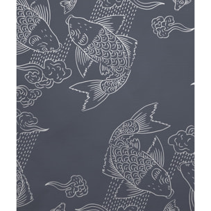 Tête de lit Banc de poissons | Coloris Gris | Largeur au choix