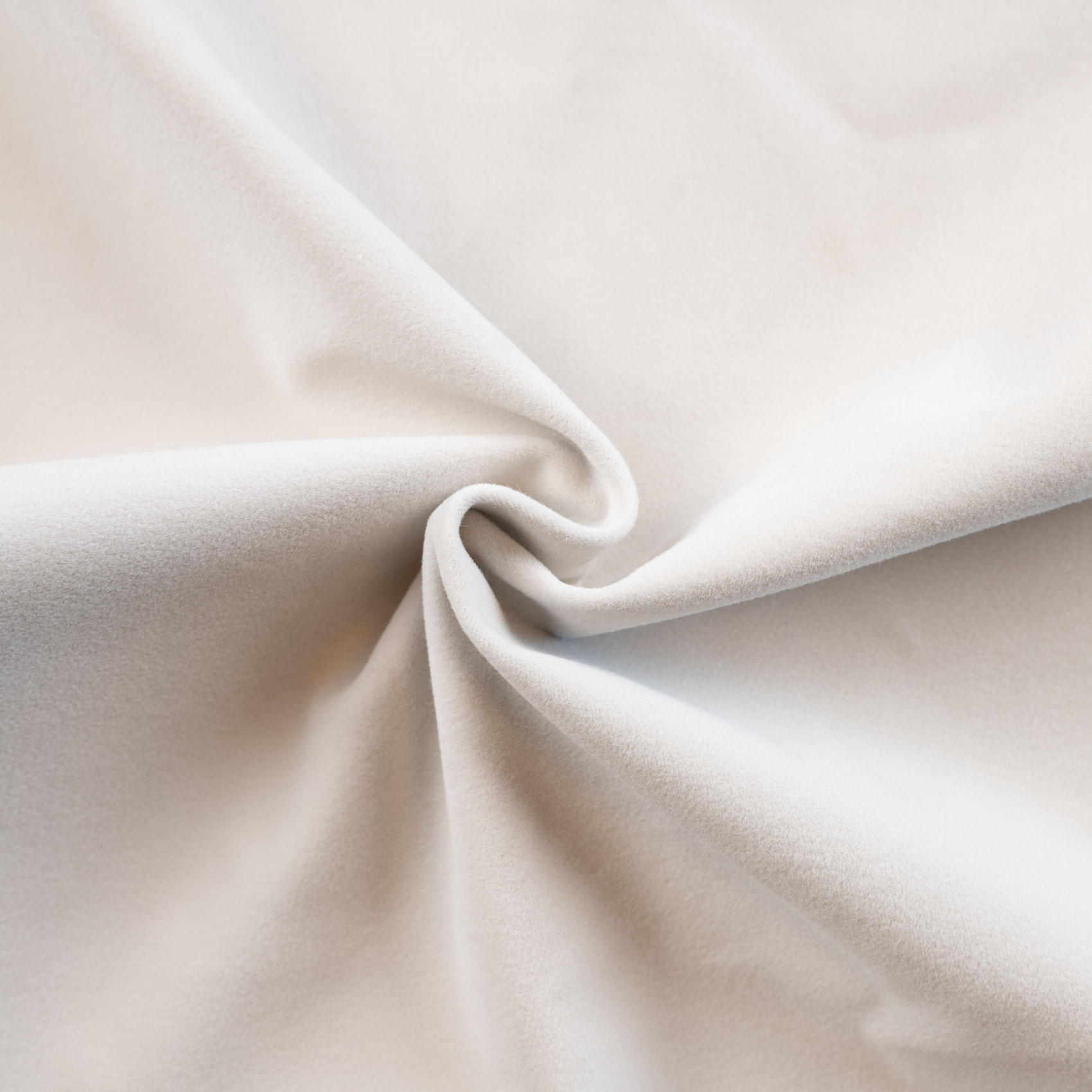 Tissu fausse fourrure rase extra douce avec dos polaire - Blanc