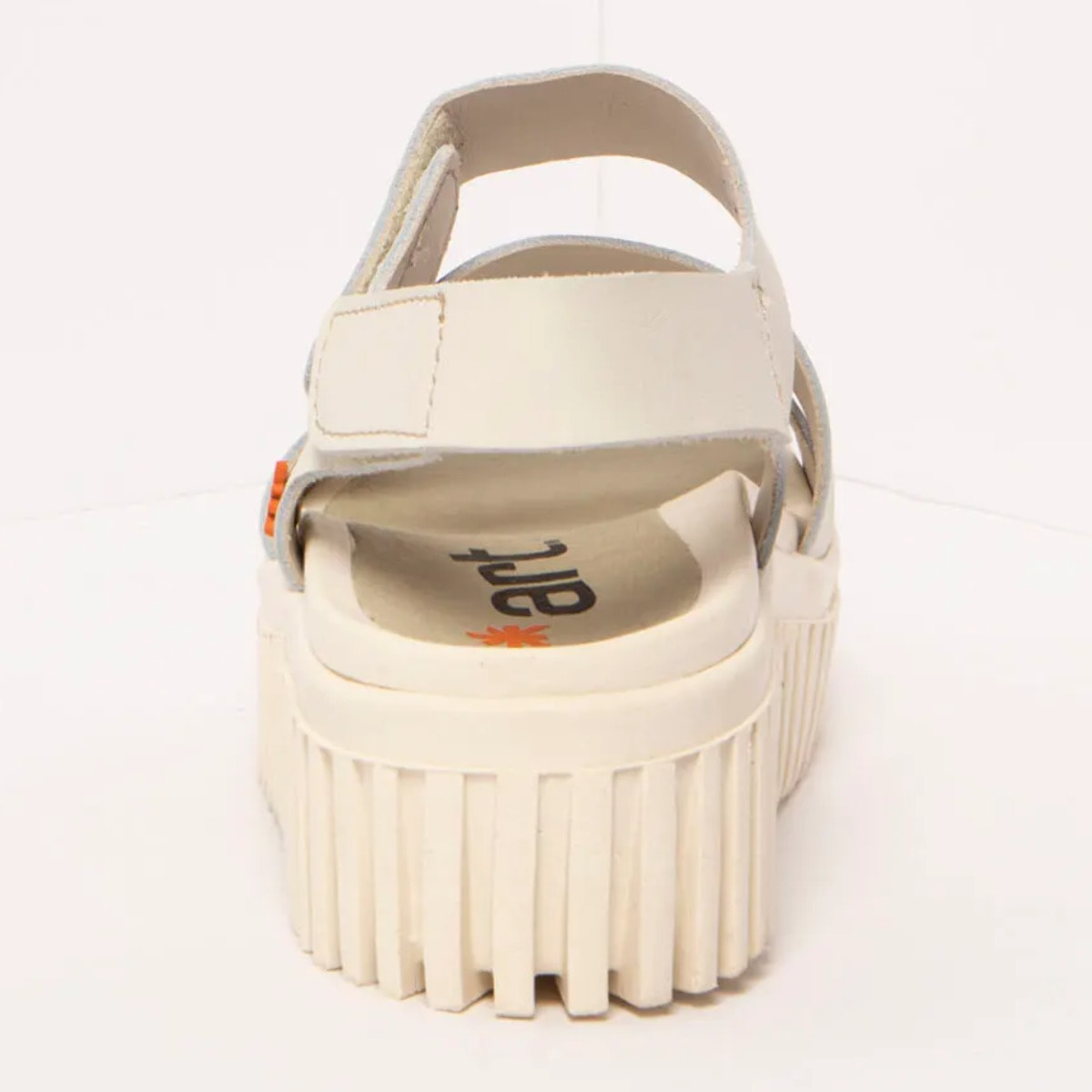 Sandalia de cuña 1573 NAPPA CREAM/BRIGHTON color Cream