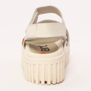 Sandalia de cuña 1573 NAPPA CREAM/BRIGHTON color Cream