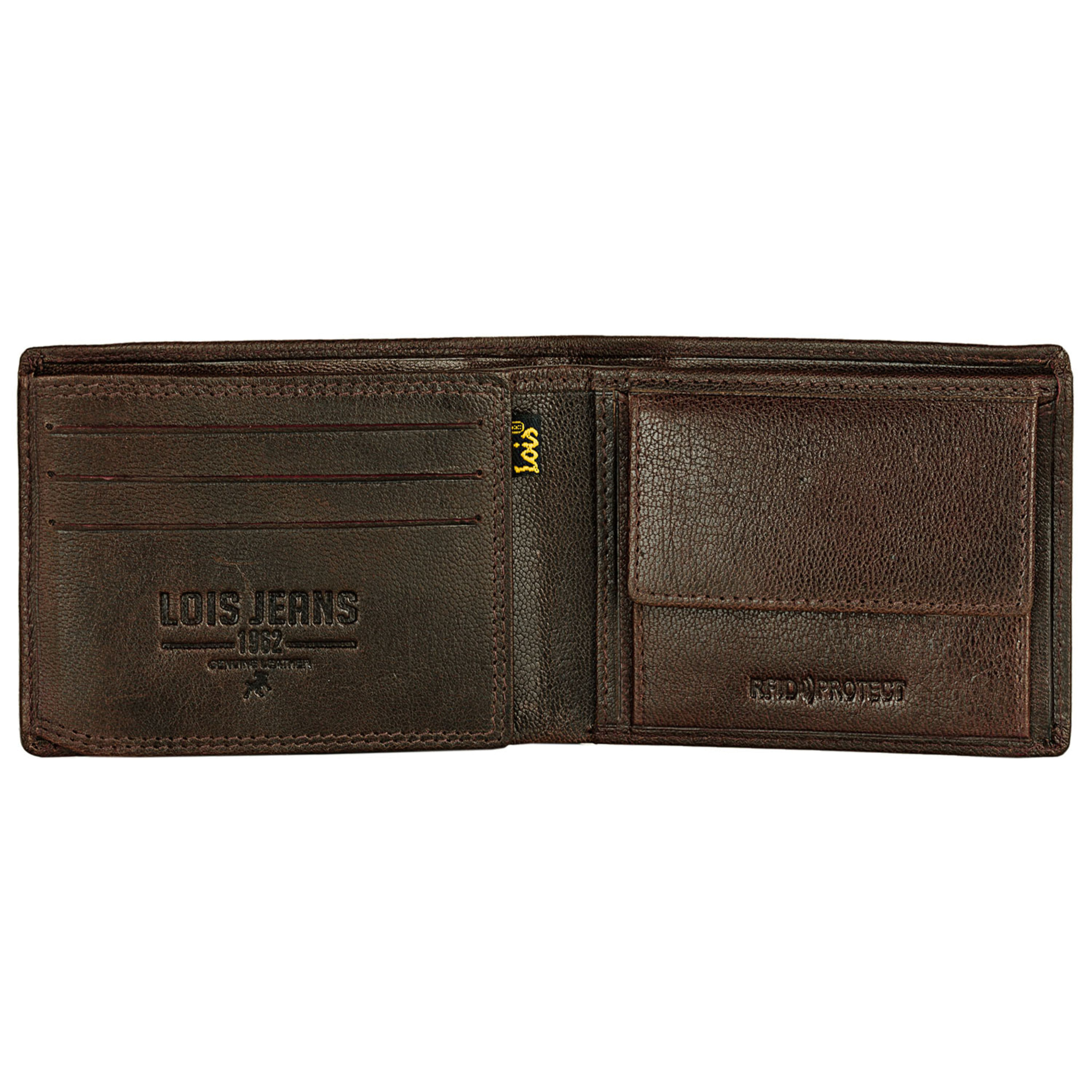 Cartera Hombre Piel Lois Eagle Marron