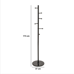 Porte-manteaux 8 crochets H173cm