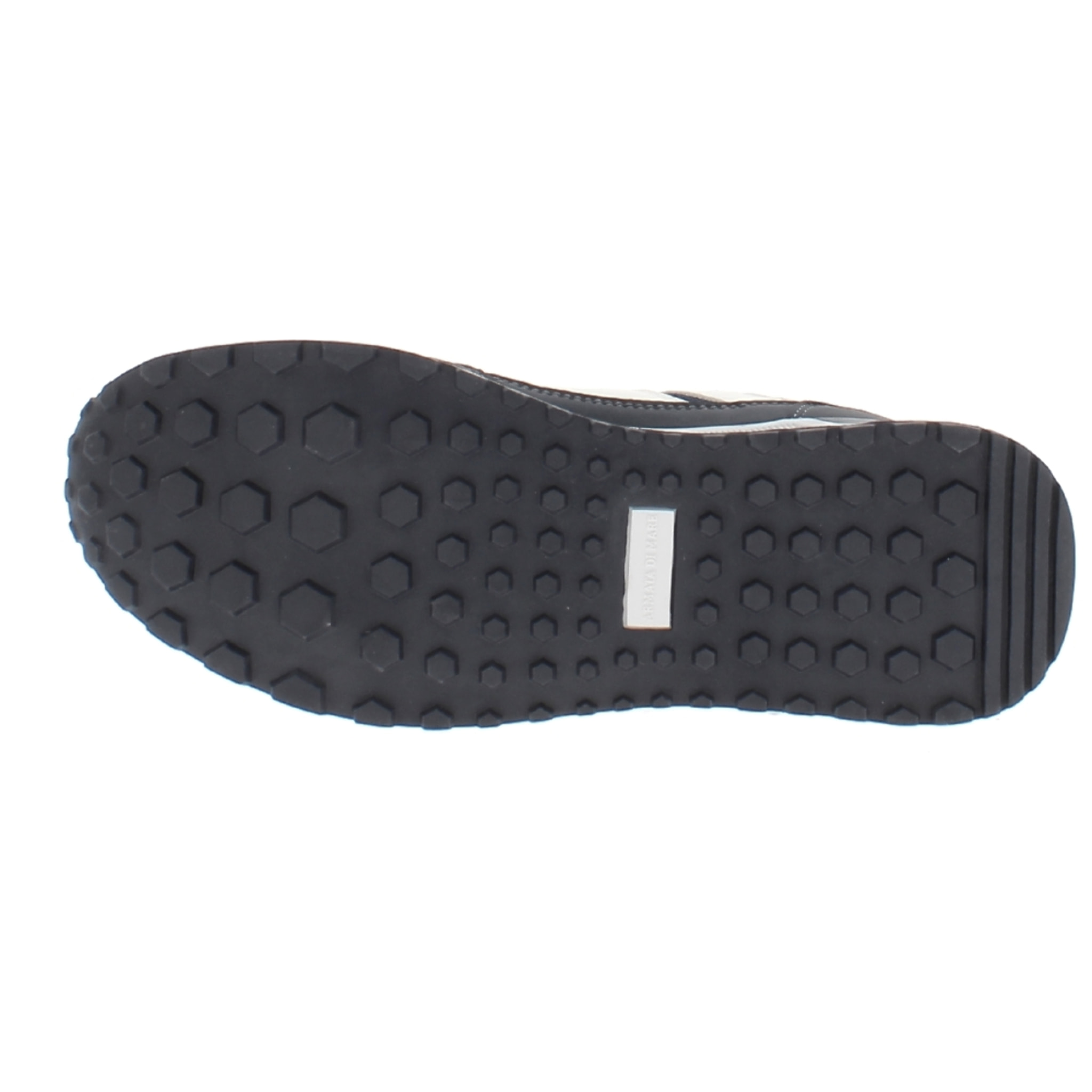 Armata di Mare Scarpe Uomo Sneakers Casual Stringate con Soletta Rimovibile in Memory Foam AMU S24L511 Navy Orange