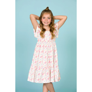 Vestido de niña estampado floral