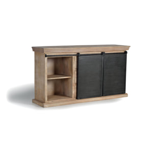 Aparador - Madera y Metal - 85x160x40cm