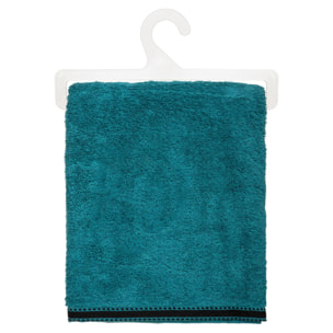 Drap de bain "Joia" - coton 550 gr/m² - bleu canard 100x150 cm