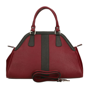 Borsa a mano da donna In Vera pelle Made in Italy 40x24x11 cm