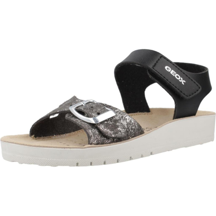 Sandalias Niña de la marca GEOX  modelo J SANDAL COSTAREI GI NEGRO
