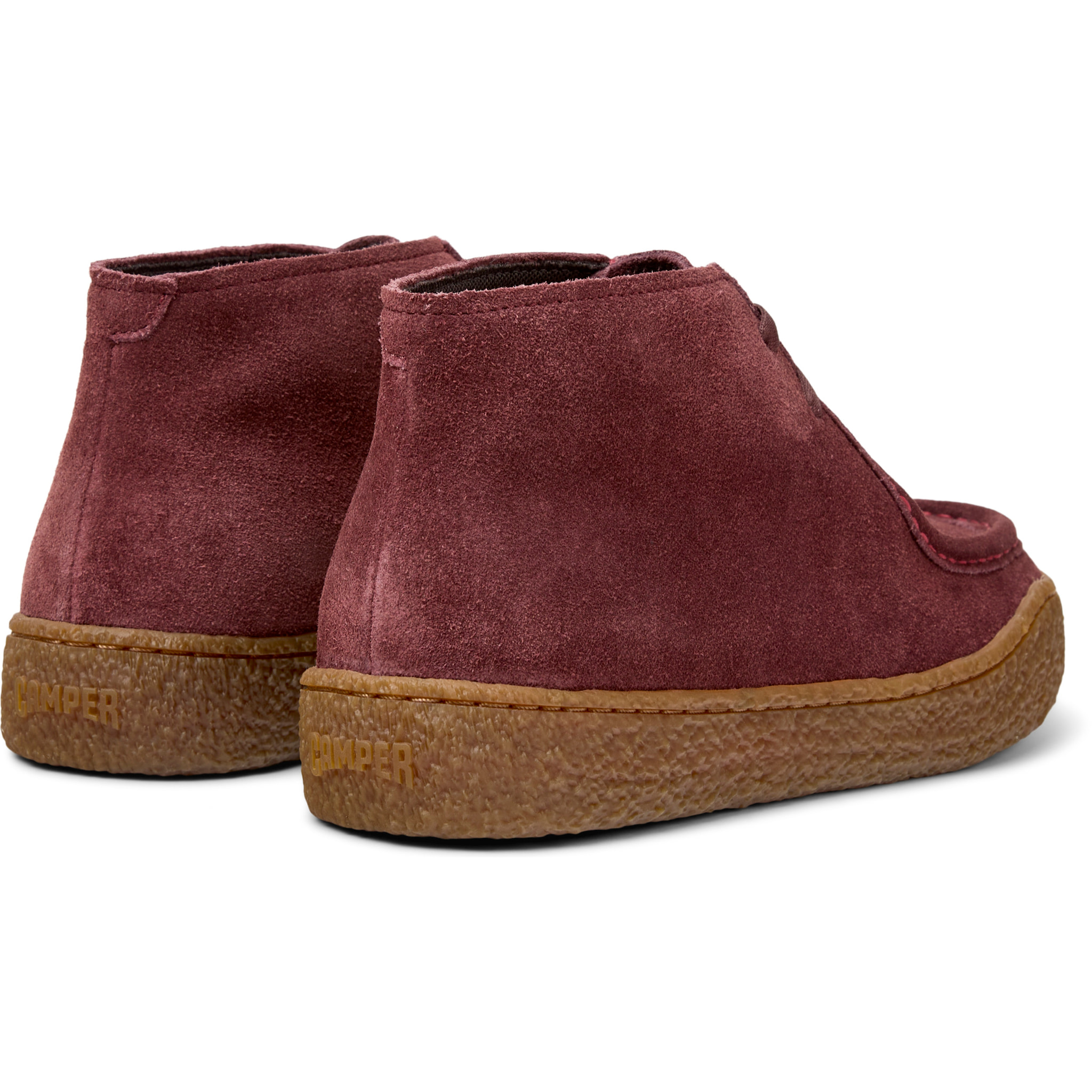 Botines - CAMPER Peu Terreno - Burdeos - Piel de ante