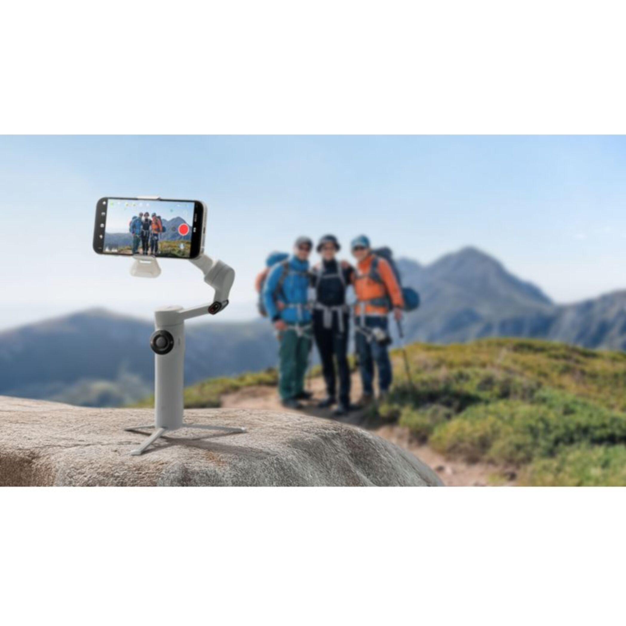 Stabilisateur INSTA360 Flow 2 AI Tracker Bundle Stone Gray