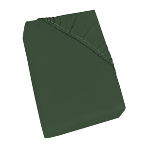 LENZUOLO SOTTO CON ANGOLI MAX COLOR, 100% COTONE MADE IN ITALY