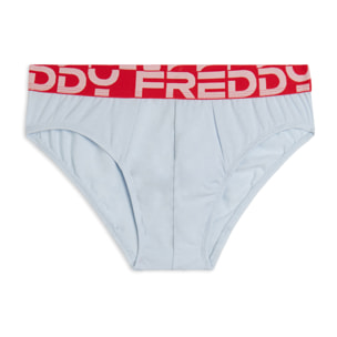 Slip Uomo con Elastico Jacquard Colorato e Maxi Logo