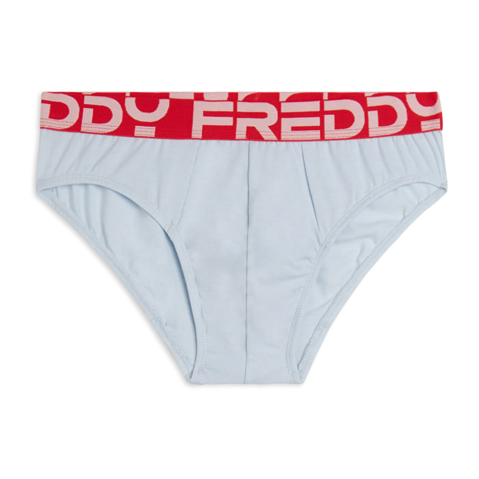 Slip Uomo con Elastico Jacquard Colorato e Maxi Logo