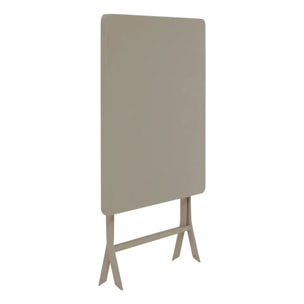 Table de jardin Greensboro 2 places pliable café 70x70cm