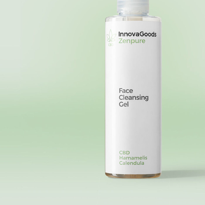 Gel nettoyant visage CBD Zenpure InnovaGoods 200 ml