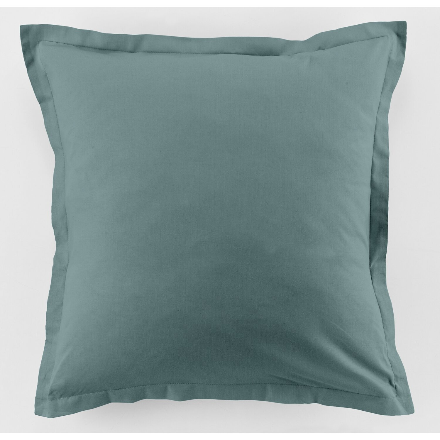 Parure de drap 1 pers 100% coton 57fils + 1 taie bleu canard
