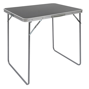 Table De Camping Pliable Noir 80x60cm